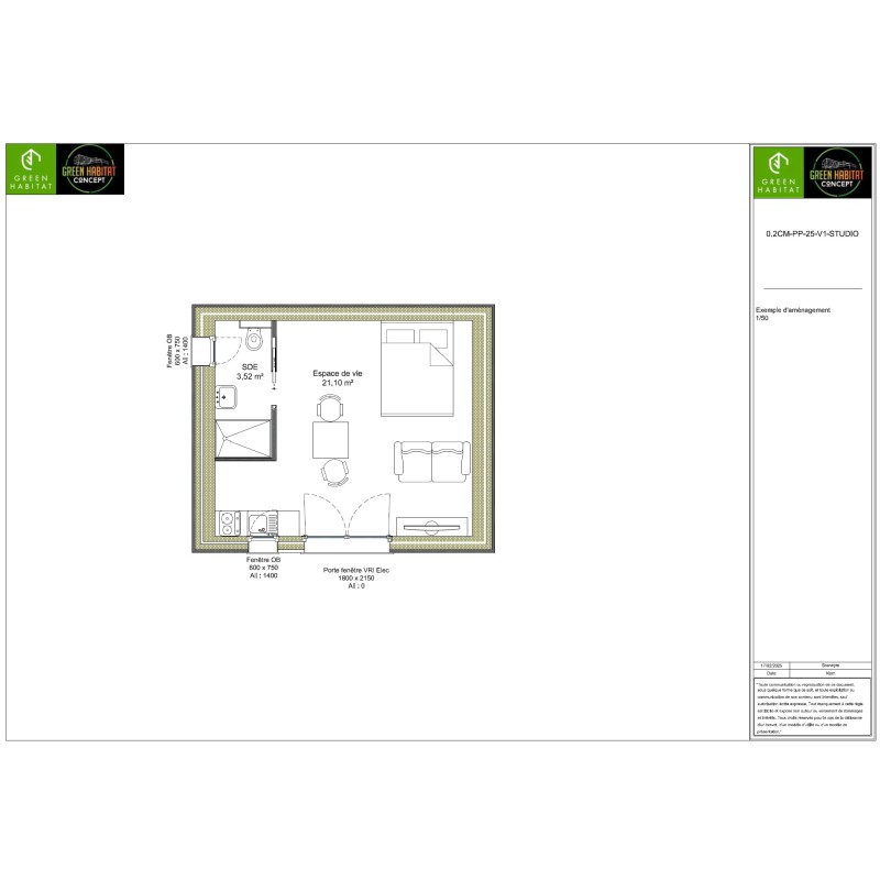 Plans 1 Container